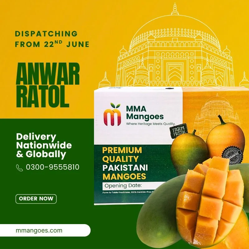 Anwar Ratol (انور رٹول) — Premium Pakistani Mango